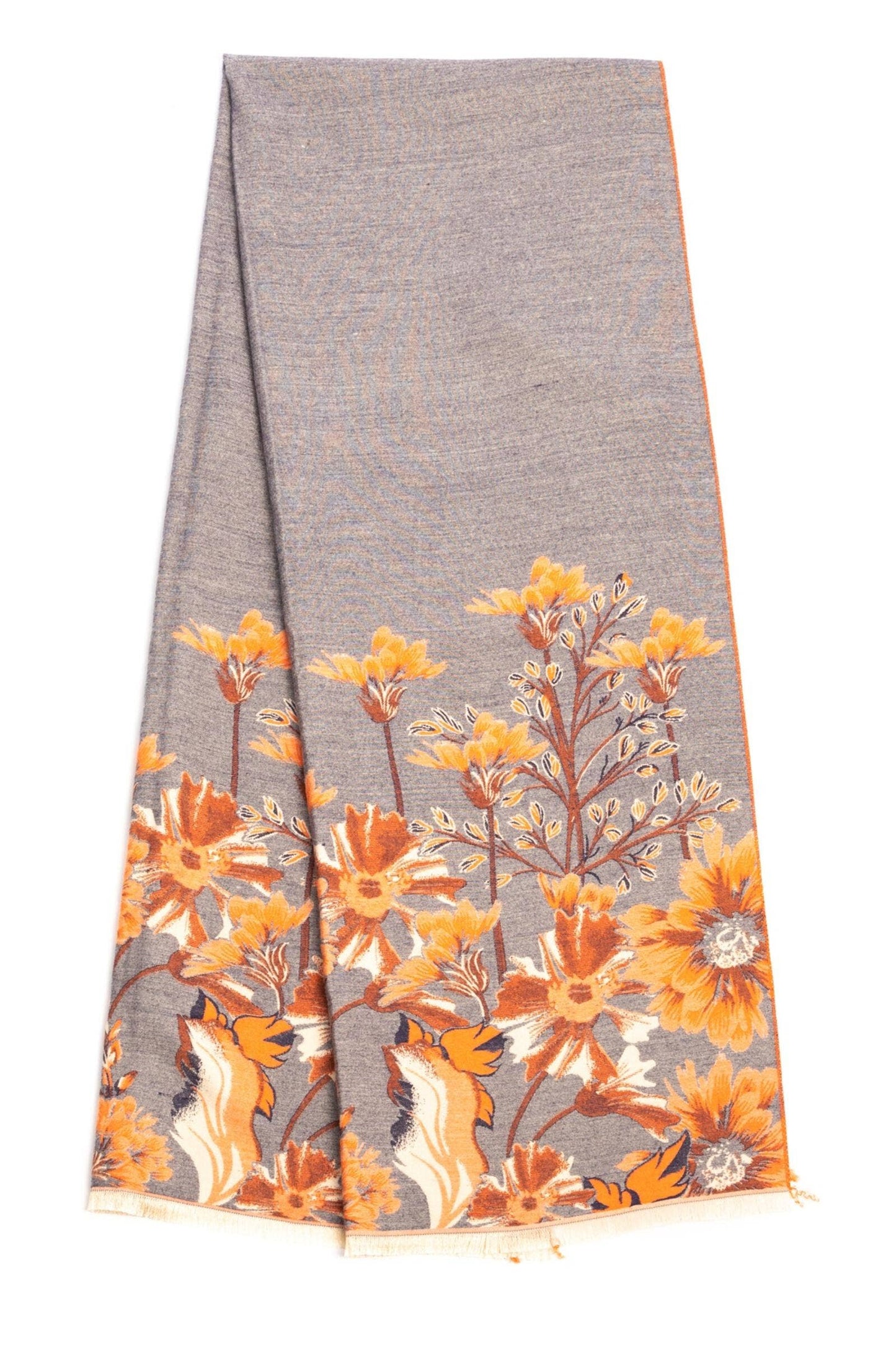 SAACHI - Reversible Floral Oversized Scarf