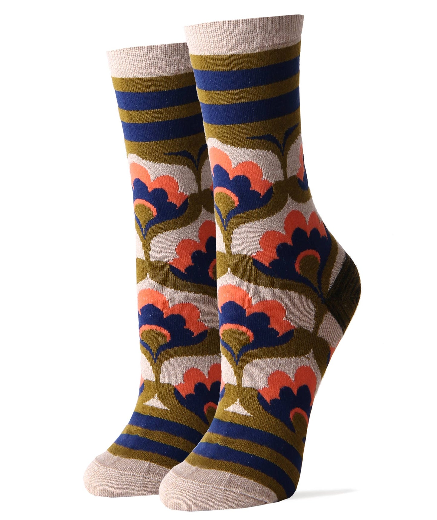 Oooh Yeah/Sock It Up/Oooh Geez Slippers - Figueroa St | Women's Premium Bamboo Crew Dress Socks