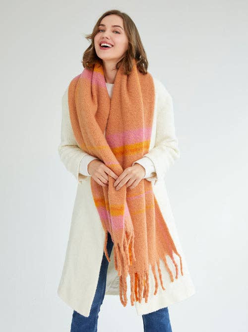 Shiraleah - SALOMÉ SCARF, RUST