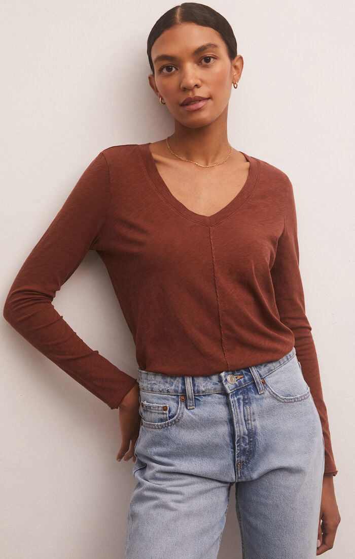 Dream Long Sleeve Slub Tee