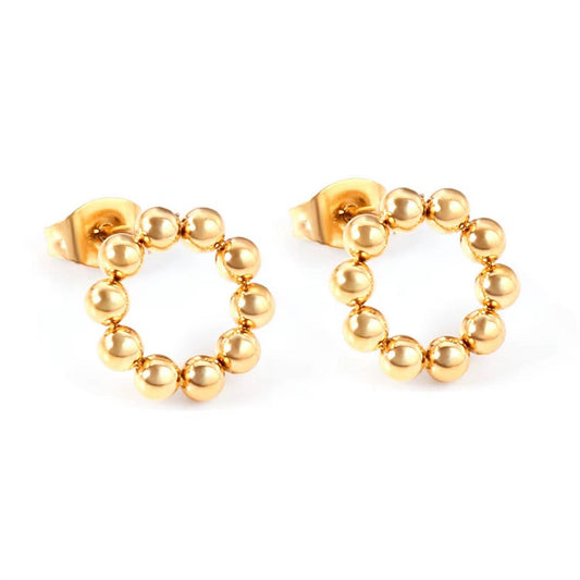 Circle Ball Earrings