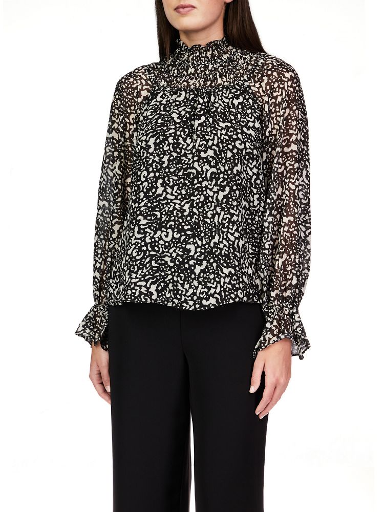 BETTER STILL SMOCKED BLOUSE