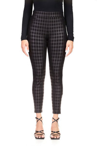 RUNWAY LEGGING COATED PLAID