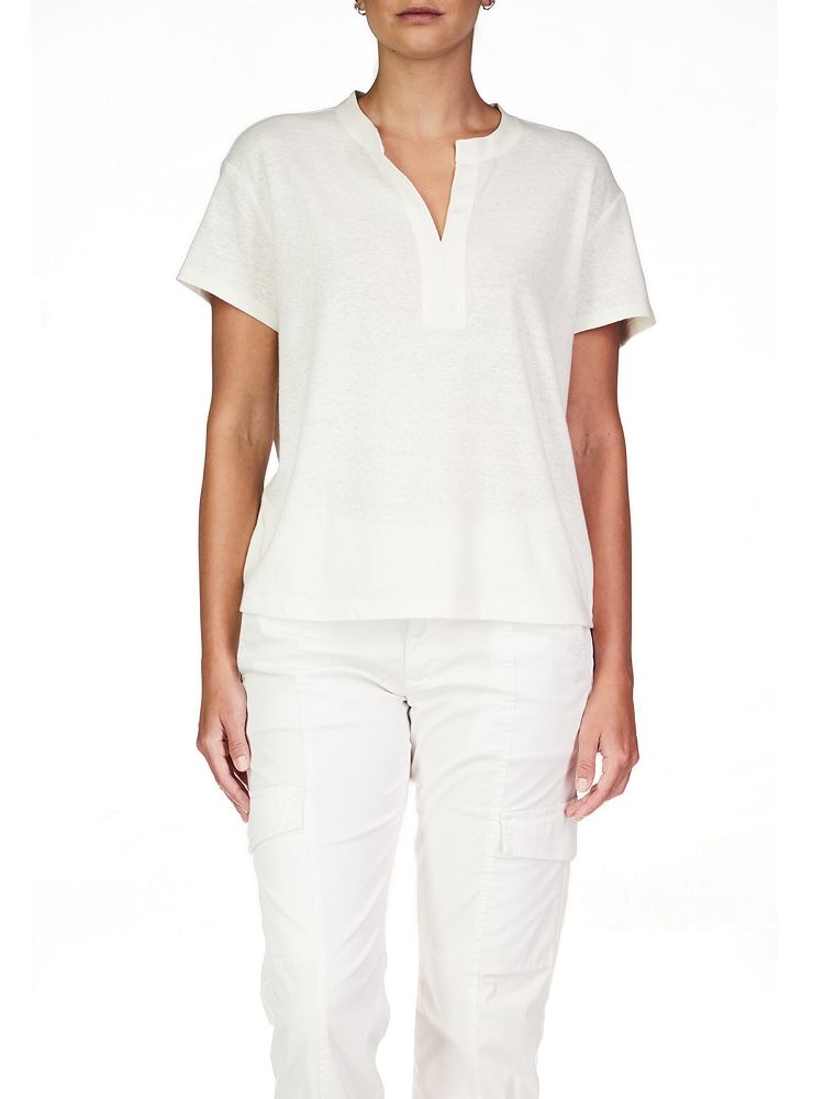 EASY BREEZY PEASANT TEE
