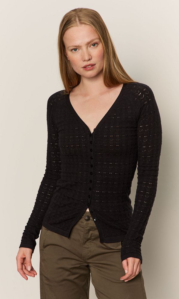 FITTED RAGLAN CARDI