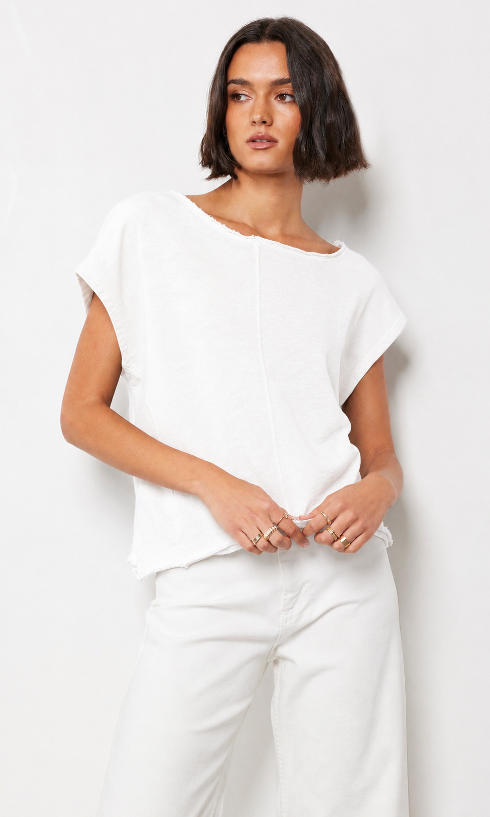 BOATNECK S/S SWEATSHIRT