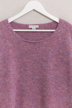 Load image into Gallery viewer, Melange Knit Boat Neck Sweater
