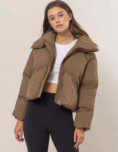 High Neck Puffer Jacket