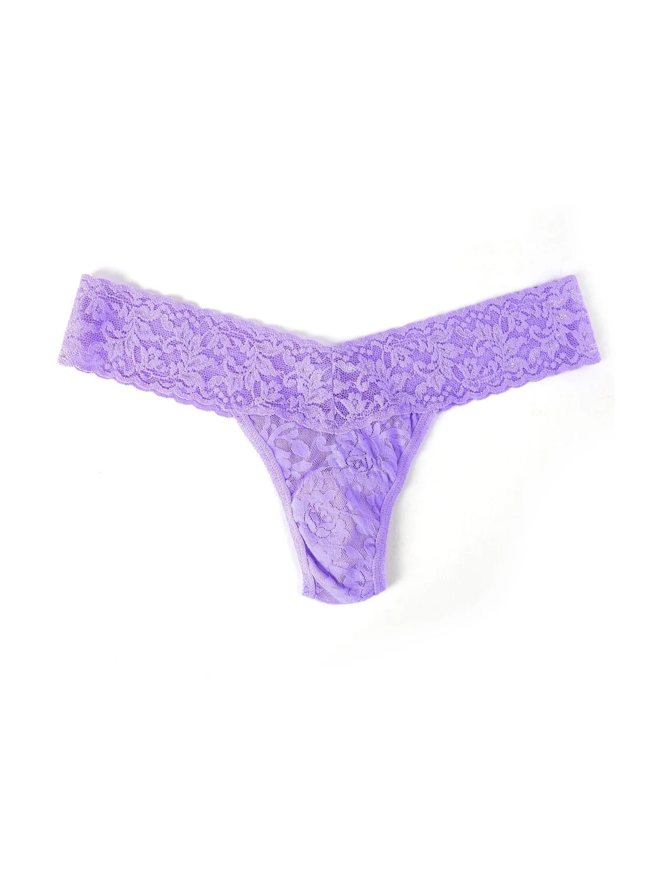 Signature Lace Low Rise Thong