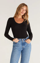 Load image into Gallery viewer, Sirena Rib Long Sleeve Tee
