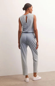 Rain Knit Denim Jumpsuit