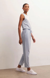 Rain Knit Denim Jumpsuit