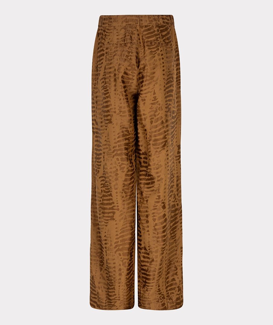 Trousers Animal Jacquard