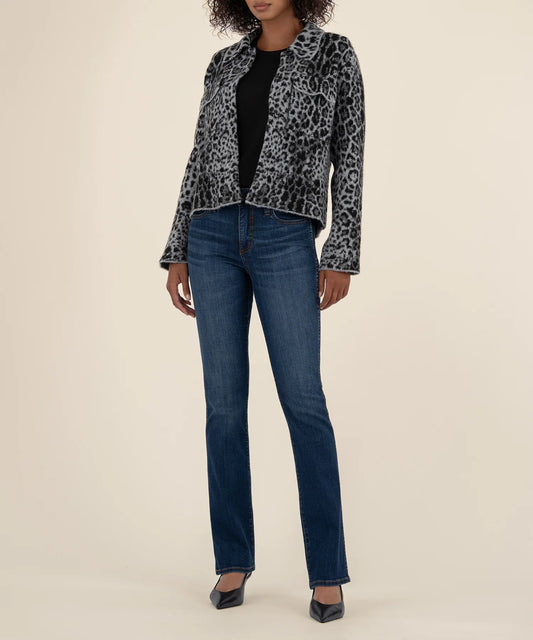 AVA - BUTTON FRONT SWEATER JACKET