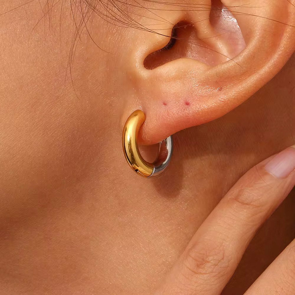 Ayla Huggie Hoop Earrings