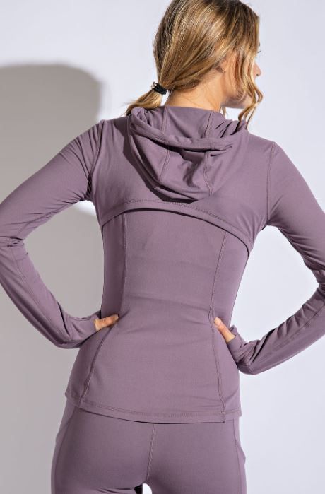 Defined Butter Jacket with Hood