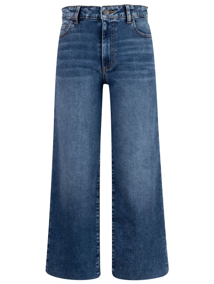 CHARLOTTE HIGH RISE CULOTTES WITH RAW HEM