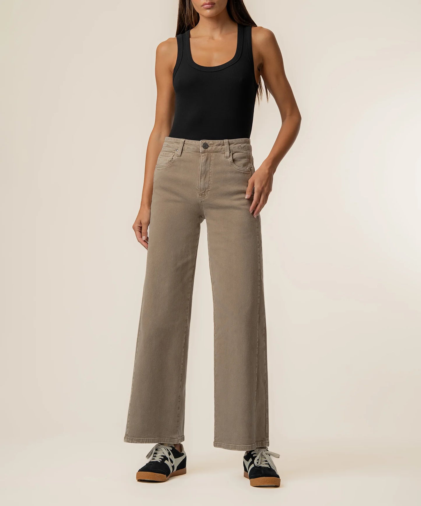 Meg High Rise Wide Leg Side Panel - Kut From the Kloth