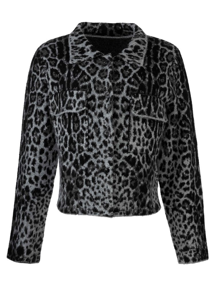 AVA - BUTTON FRONT SWEATER JACKET