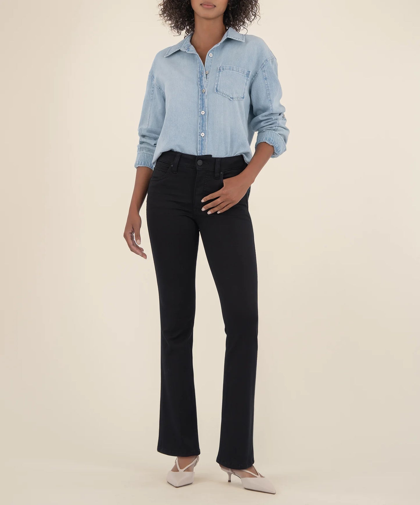 Natalie High Rise Fab Ab Bootcut