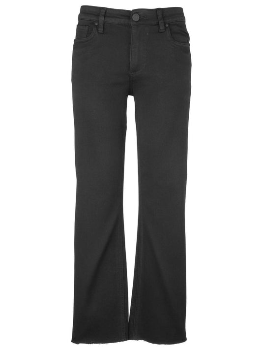 KELSEY MID RISE ANKLE FLARE-INSET LEG