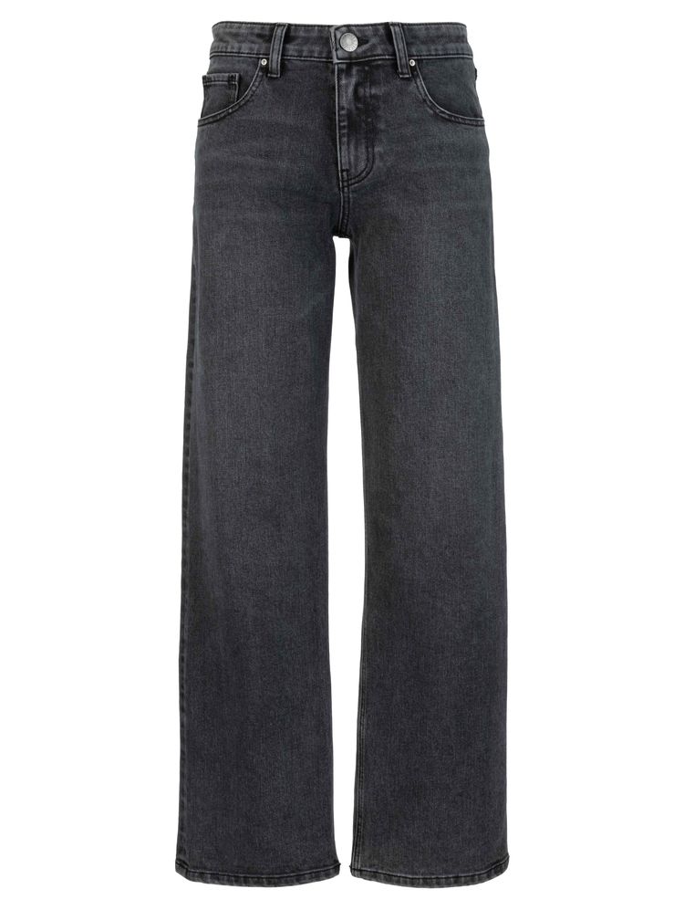 SELENA BAGGY LOW RISE STRAIGHT LEG CLEAN HEM