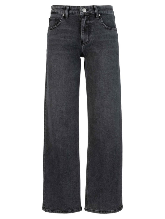 SELENA BAGGY LOW RISE STRAIGHT LEG CLEAN HEM