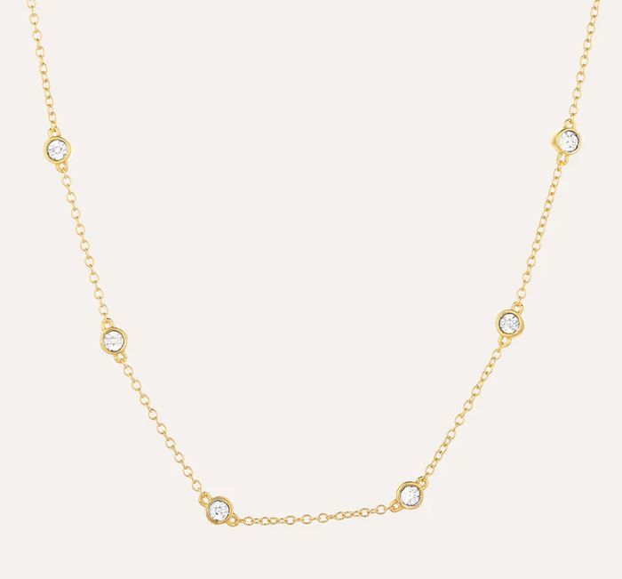 DIAMOND IN THE LOOP CHAIN NECKLACE
