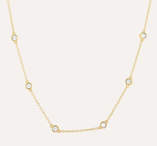 DIAMOND IN THE LOOP CHAIN NECKLACE