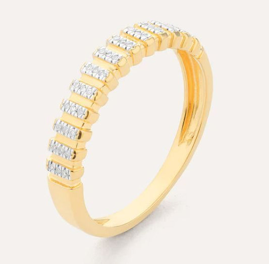 DIAMOND BRIDGE THE GAP STACKABLE RING