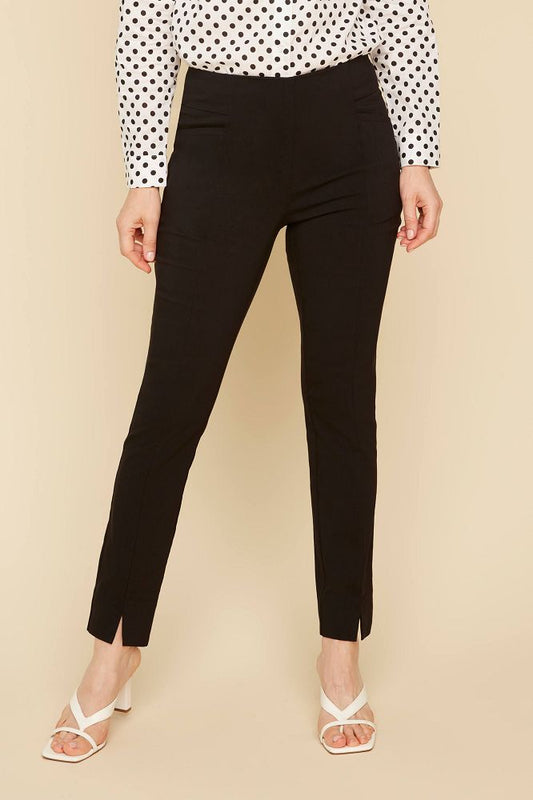 Renuar Pull on Pant w/ Front Ankle Slit