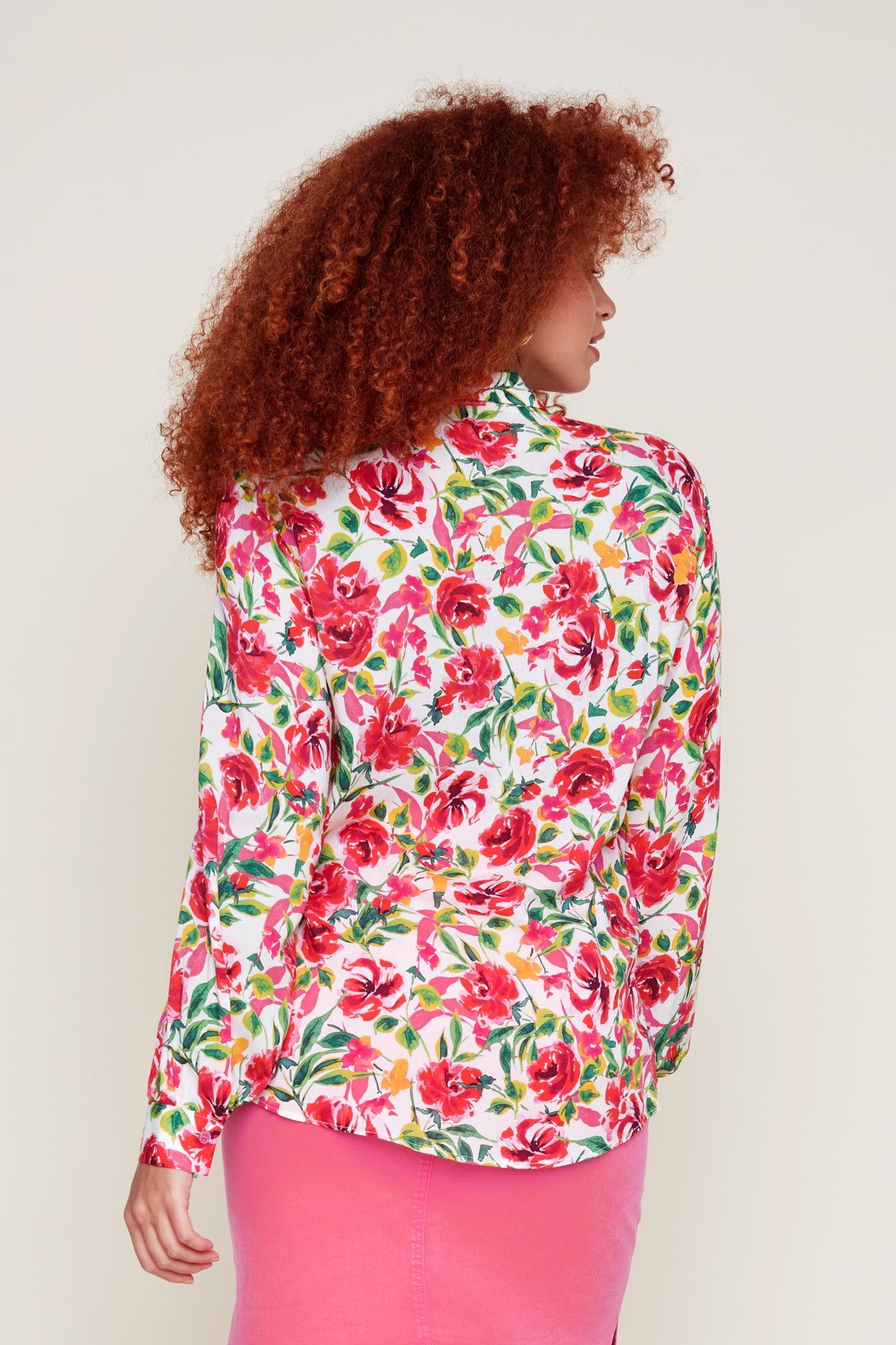 RENUAR BUTTON DOWN BLOUSE