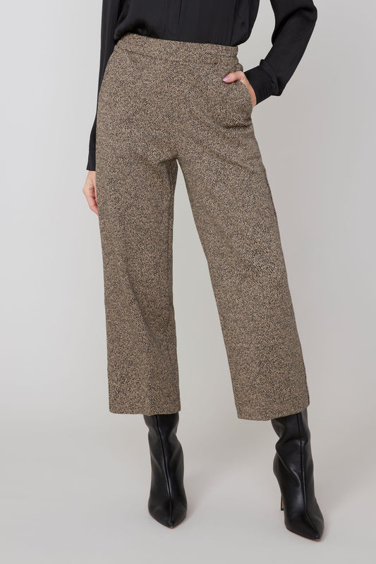 Pull on Wide Leg Crop