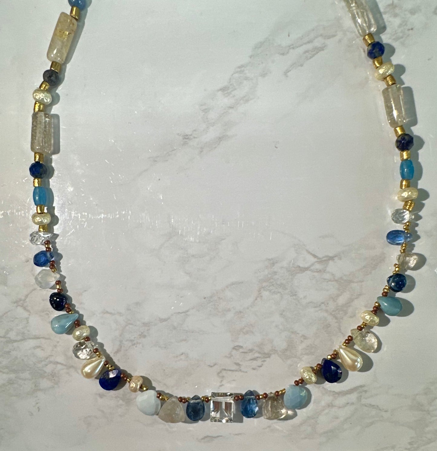MULTI GEM NECKLACE