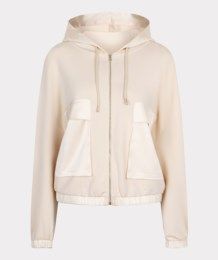 Cardigan hoodie
