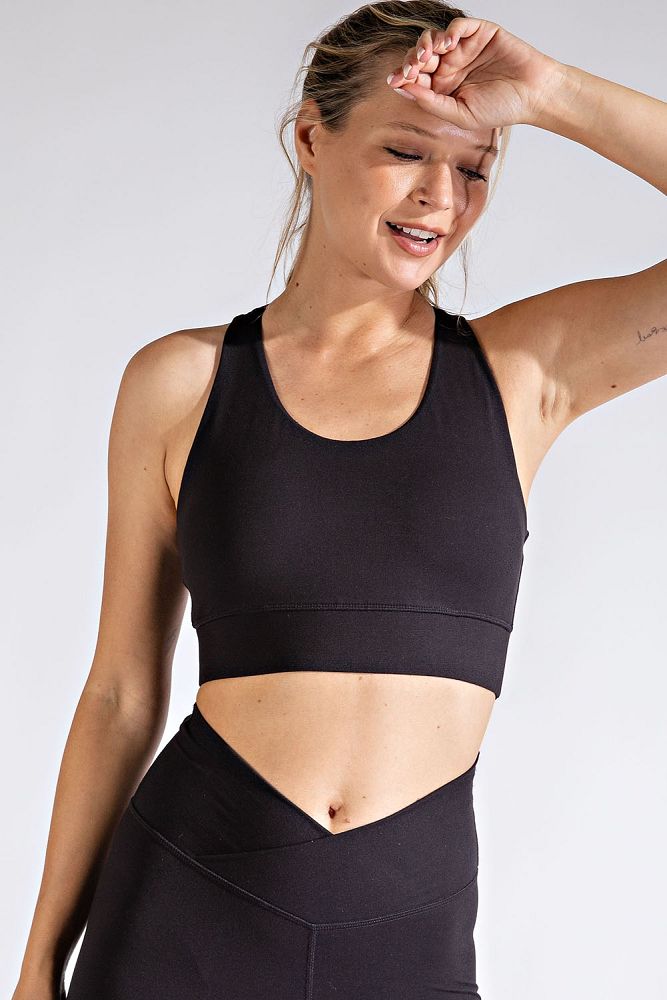 U-SHAPE BUTTER BRALETTE SPORTS BRA