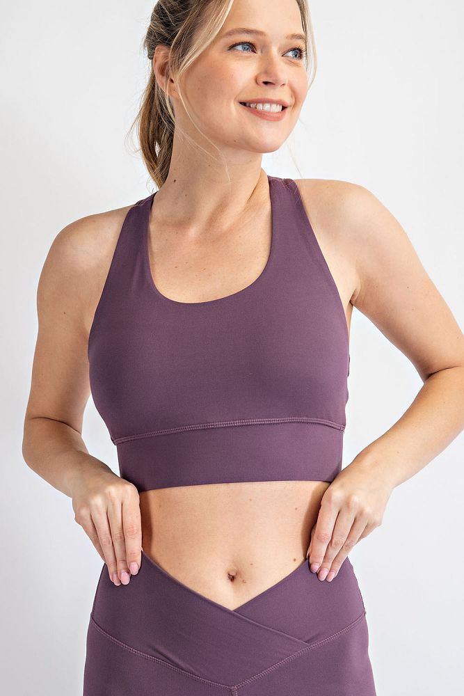U-SHAPE BUTTER BRALETTE SPORTS BRA
