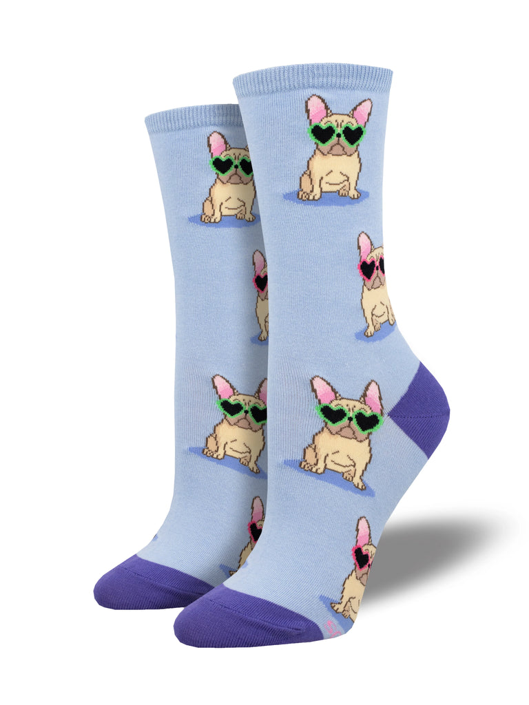 Frenchie Fashion Crew Sock