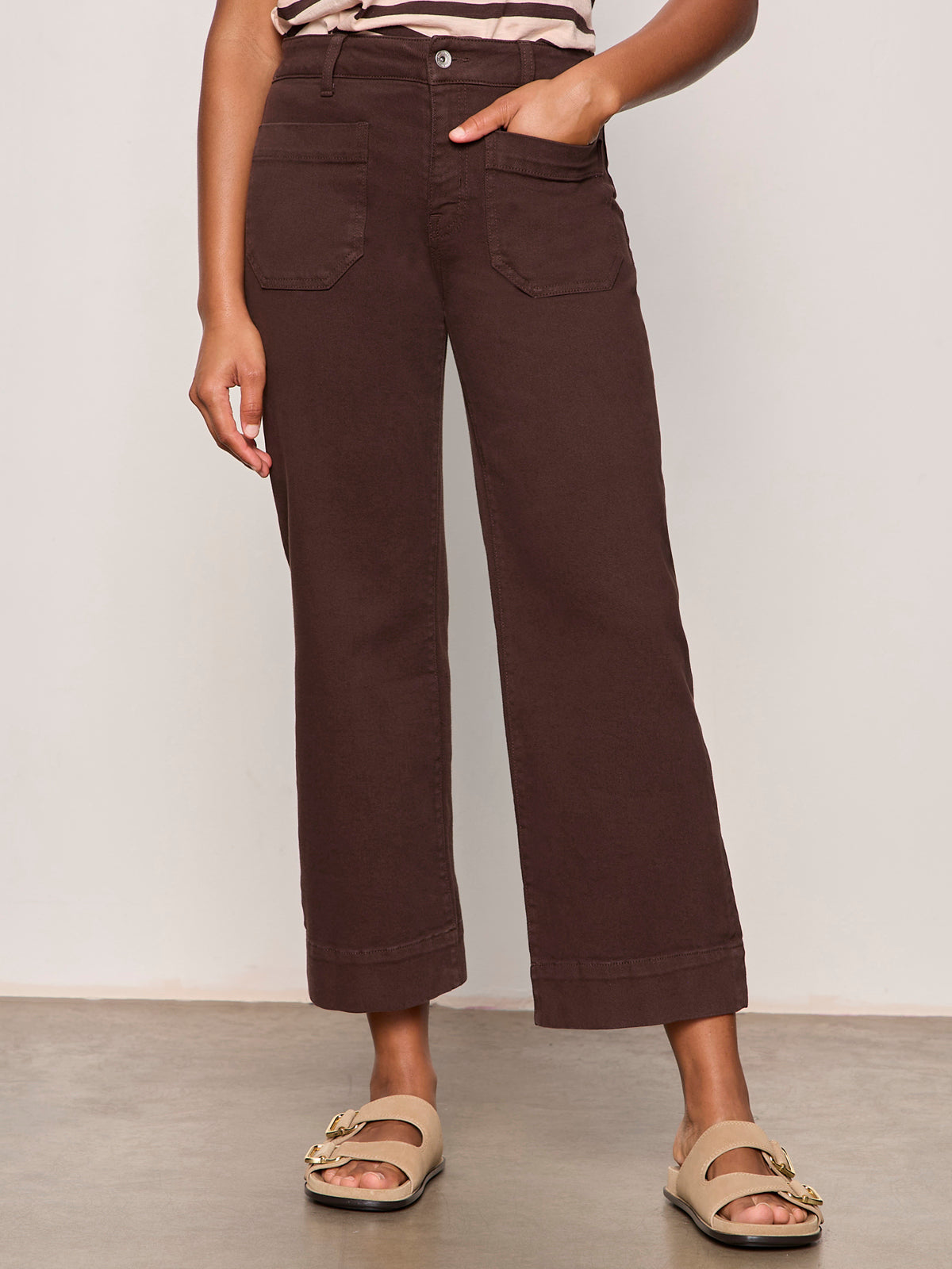 The Marine Standard Rise Crop Trouser