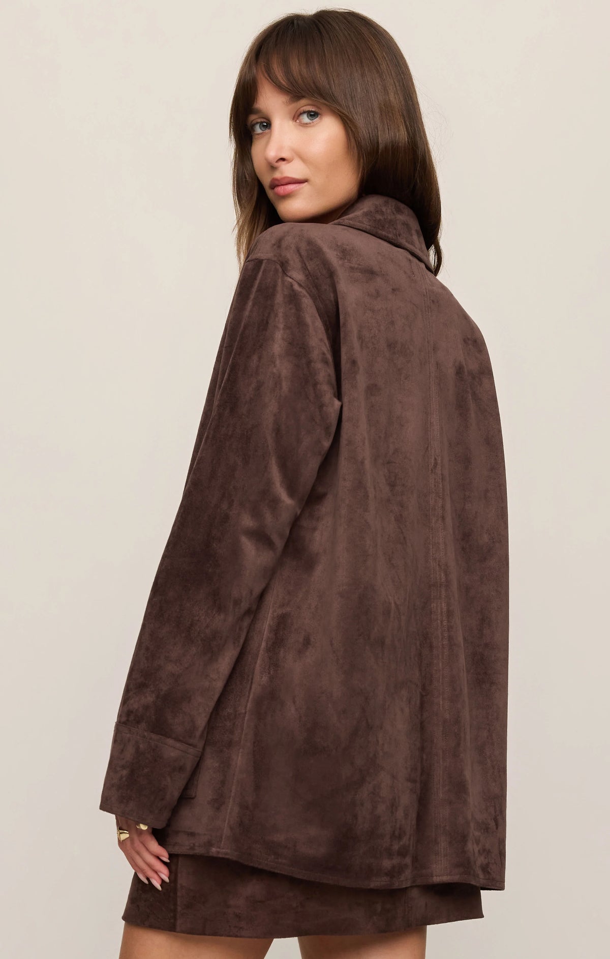DECKER SUEDE CHORE COAT - Z Supply