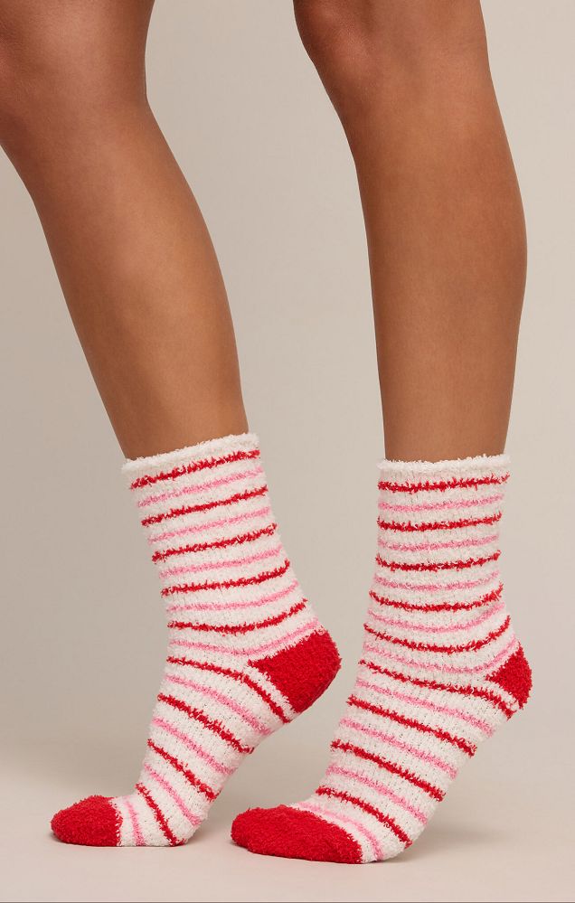 2-PACK PLUS STRIPE SOCKS