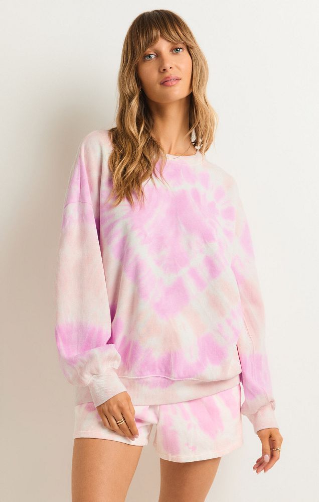 LOVERS ONLY TIE DYE SWEATSHIRT