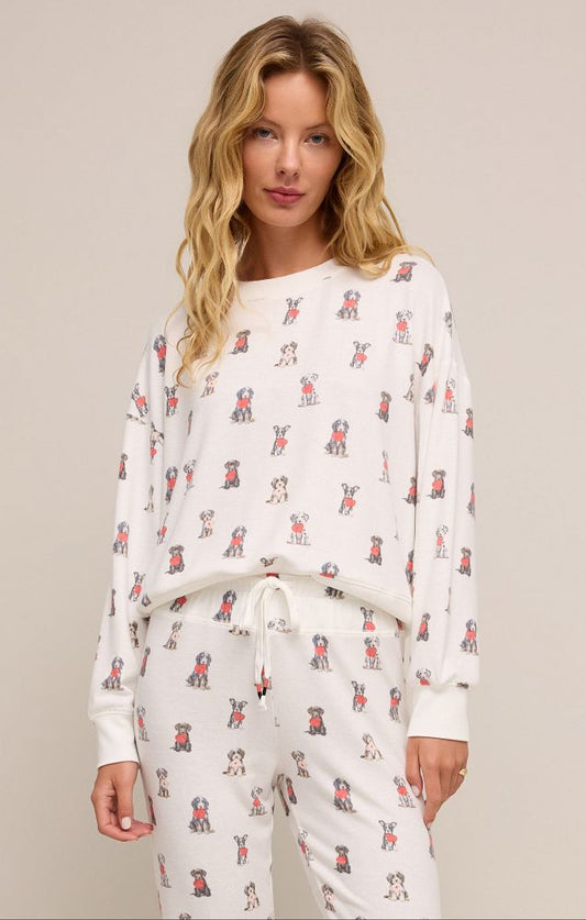 ELLE PUPPY LOVE LS TOP