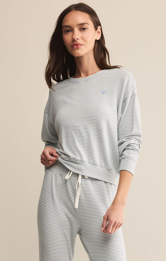 BISOU STRIPE LONG SLEEVE