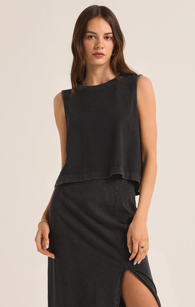 SLOANE JERSEY MUSCLE TANK