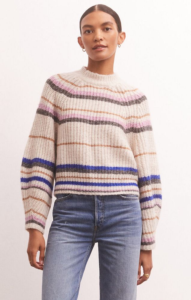 DESMOND STRIPE SWEATER