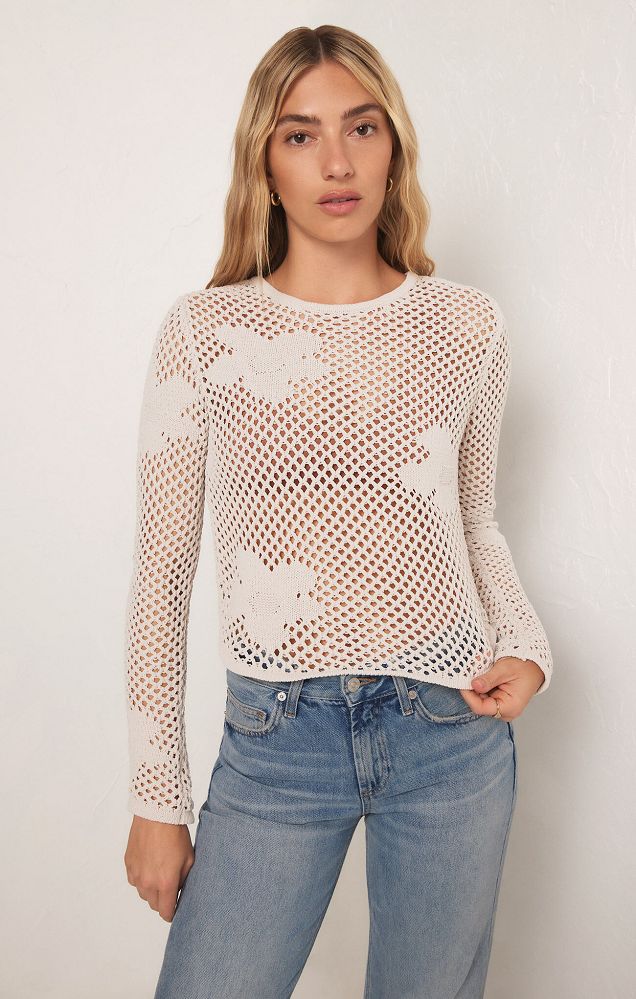 BLOSSOM FLORAL SWEATER