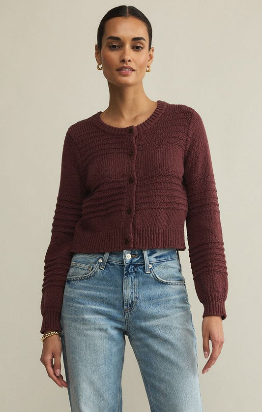 BETWEEN THE LINES CARDIGAN