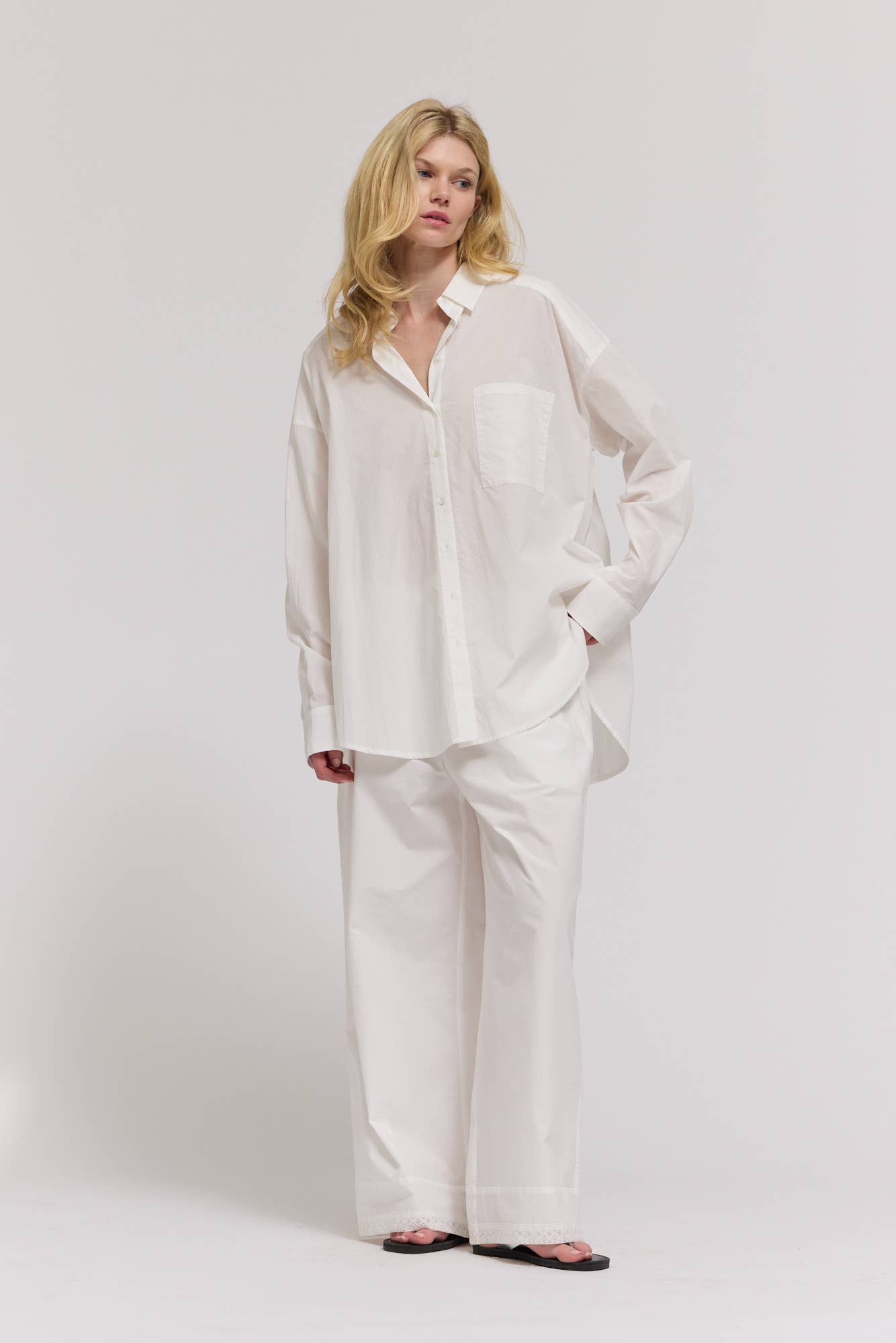 Grade & Gather -41712NS - OVERSIZED SHIRT