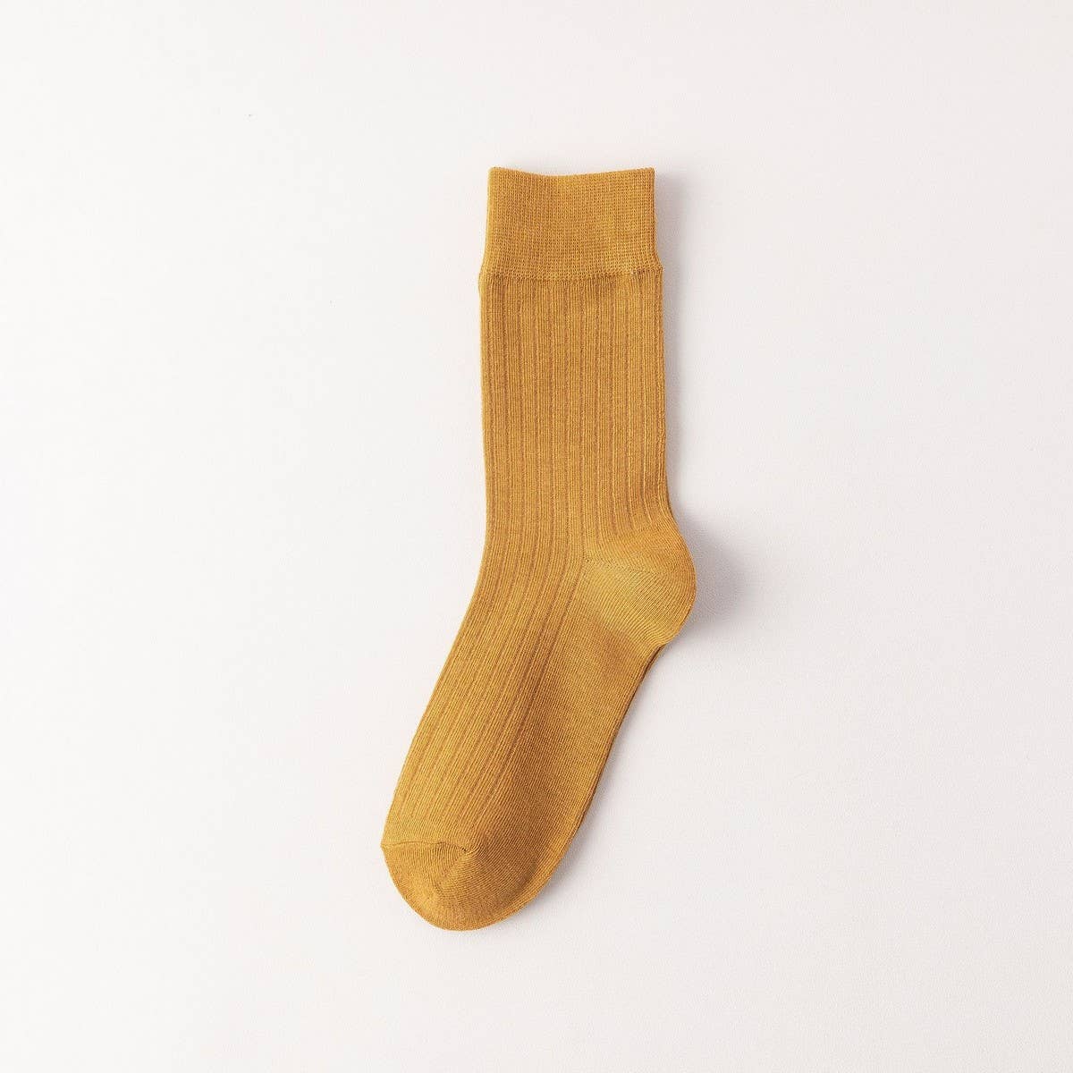 WOMEN SOLID COTTON SLOUCH CREW SOCKS - NINEXIS
